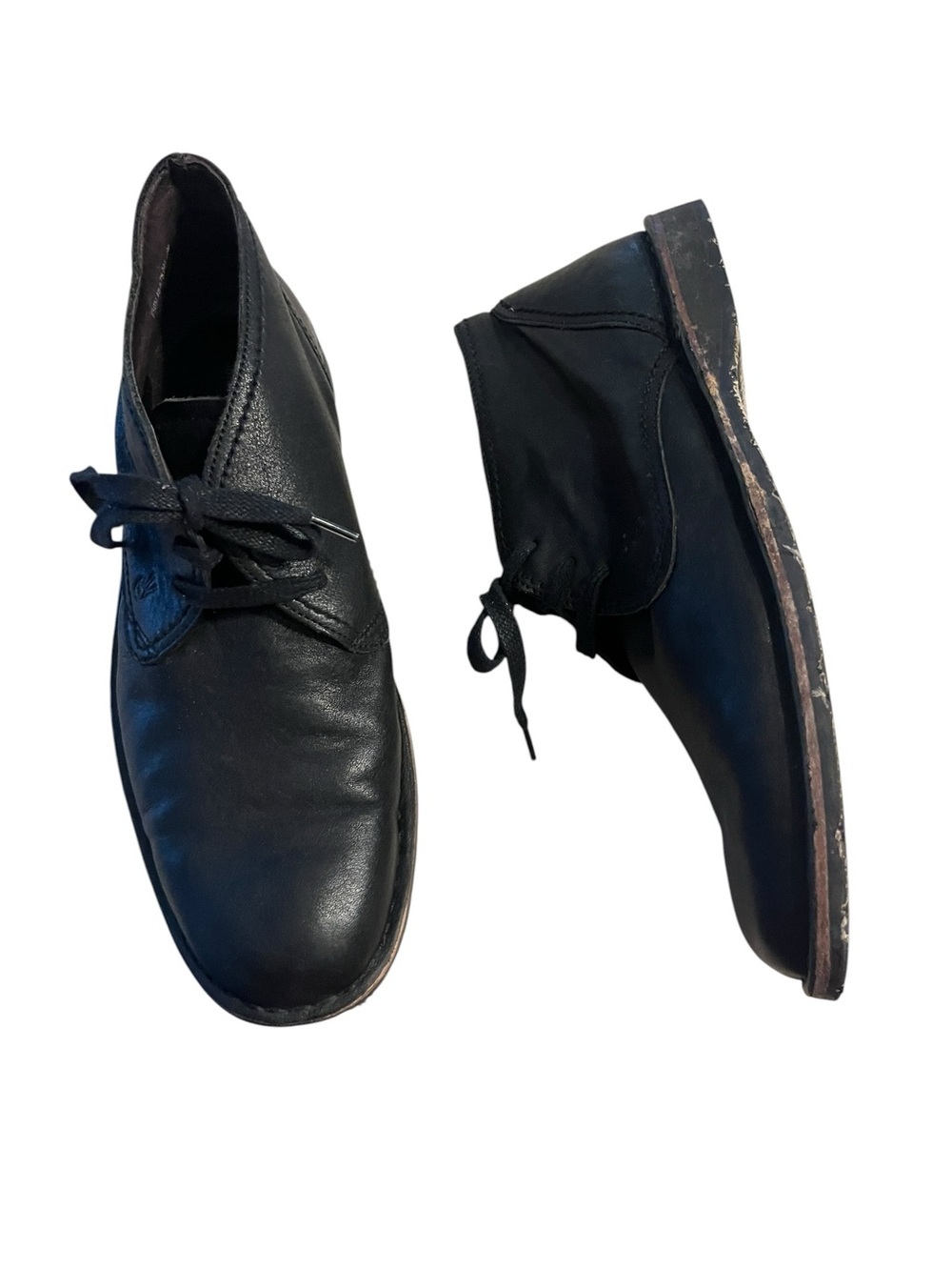 John Varvatos USA Black Leather Chukka Ankle Boots Men’s Sz 10